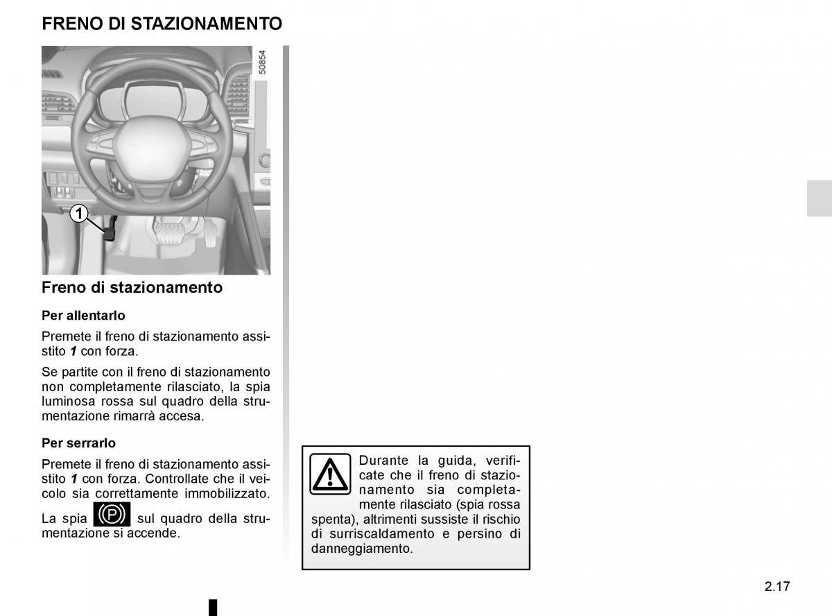 Bedienungsanleitung Renault Koleos II 2 manuale del proprietario / page 121