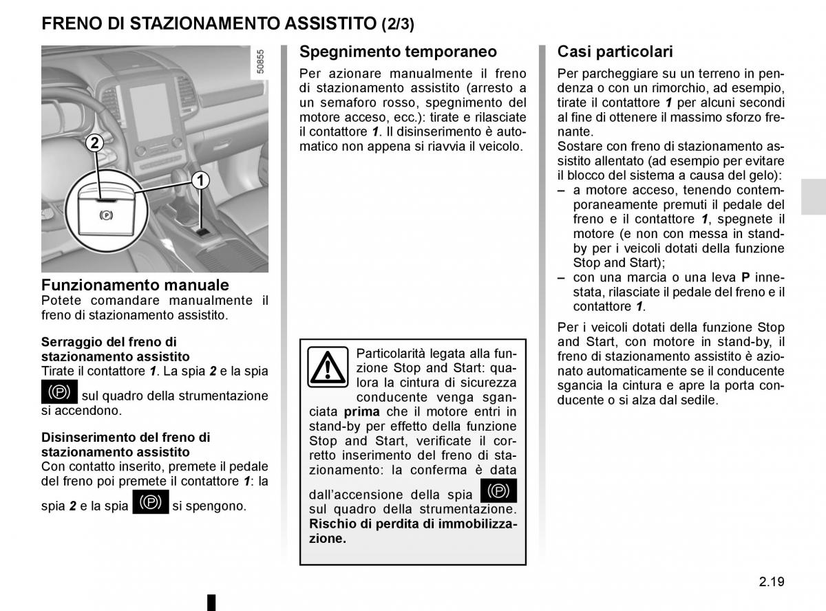 Renault Koleos II 2 manuale del proprietario / page 123