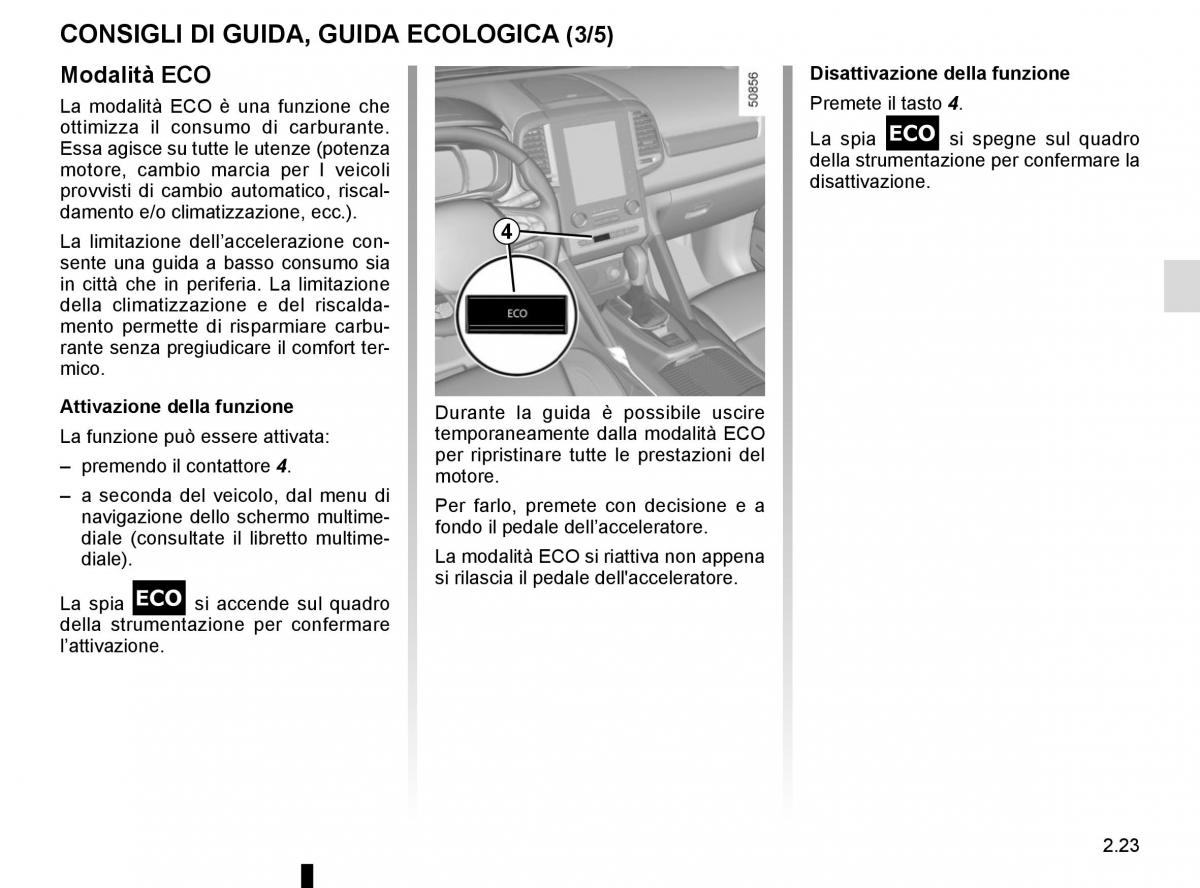 Bedienungsanleitung Renault Koleos II 2 manuale del proprietario / page 127