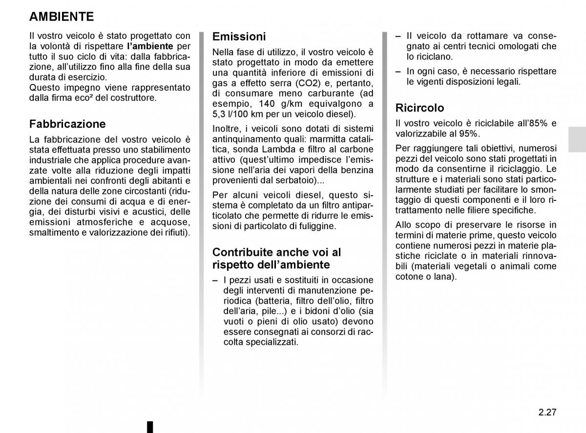 Bedienungsanleitung Renault Koleos II 2 manuale del proprietario / page 131