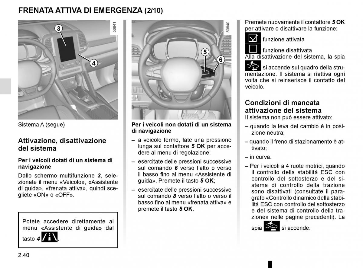 Bedienungsanleitung Renault Koleos II 2 manuale del proprietario / page 144