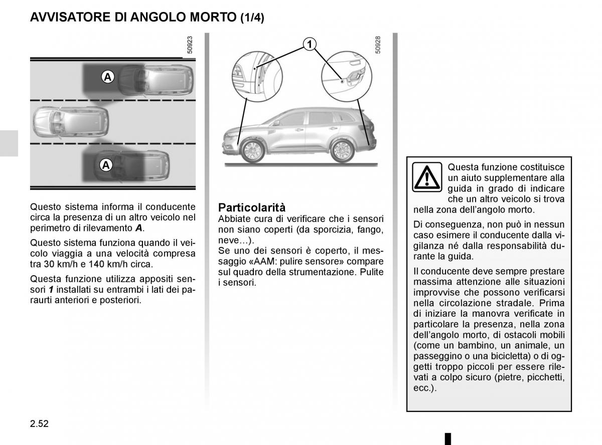 Bedienungsanleitung Renault Koleos II 2 manuale del proprietario / page 156