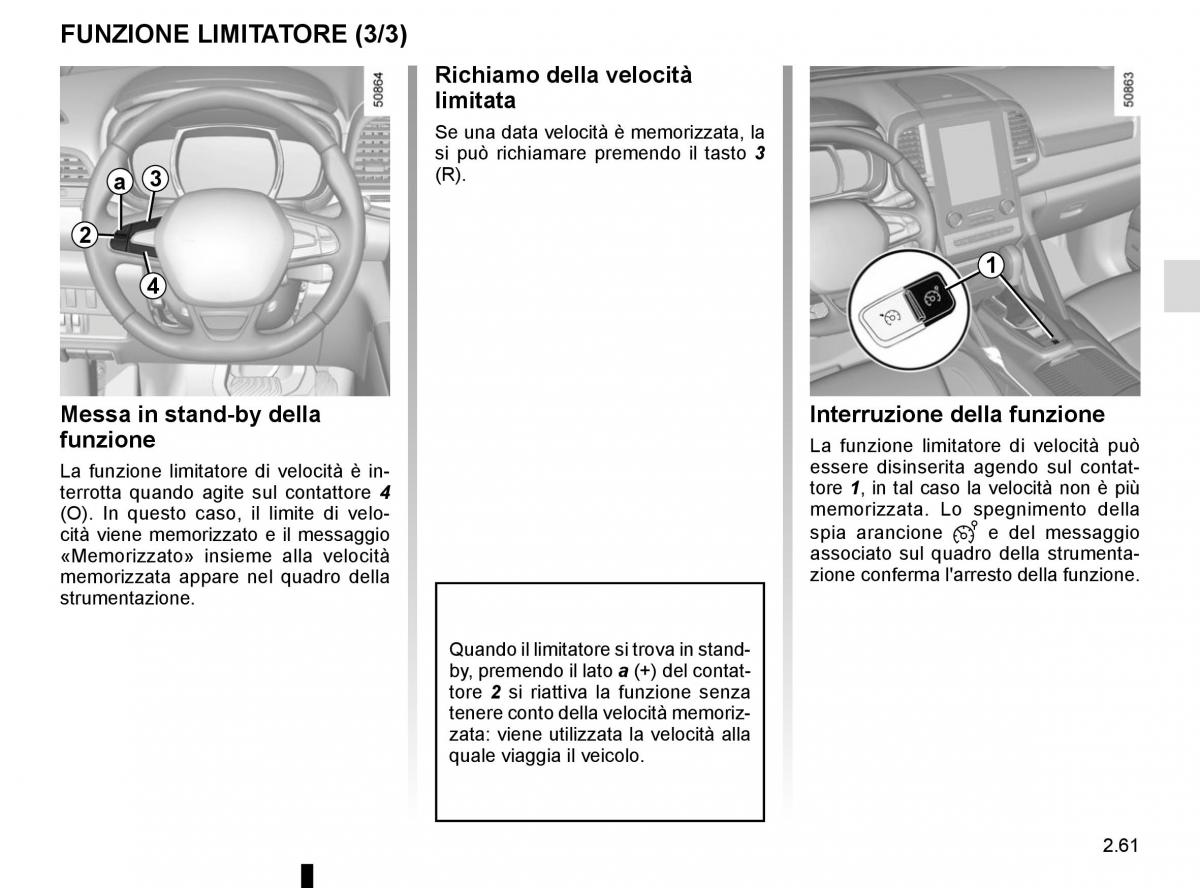 Bedienungsanleitung Renault Koleos II 2 manuale del proprietario / page 165