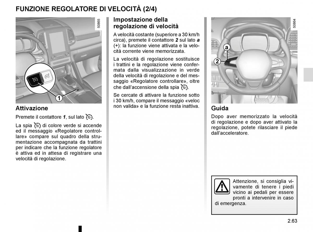 Bedienungsanleitung Renault Koleos II 2 manuale del proprietario / page 167