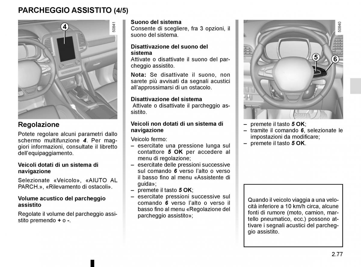 Bedienungsanleitung Renault Koleos II 2 manuale del proprietario / page 181