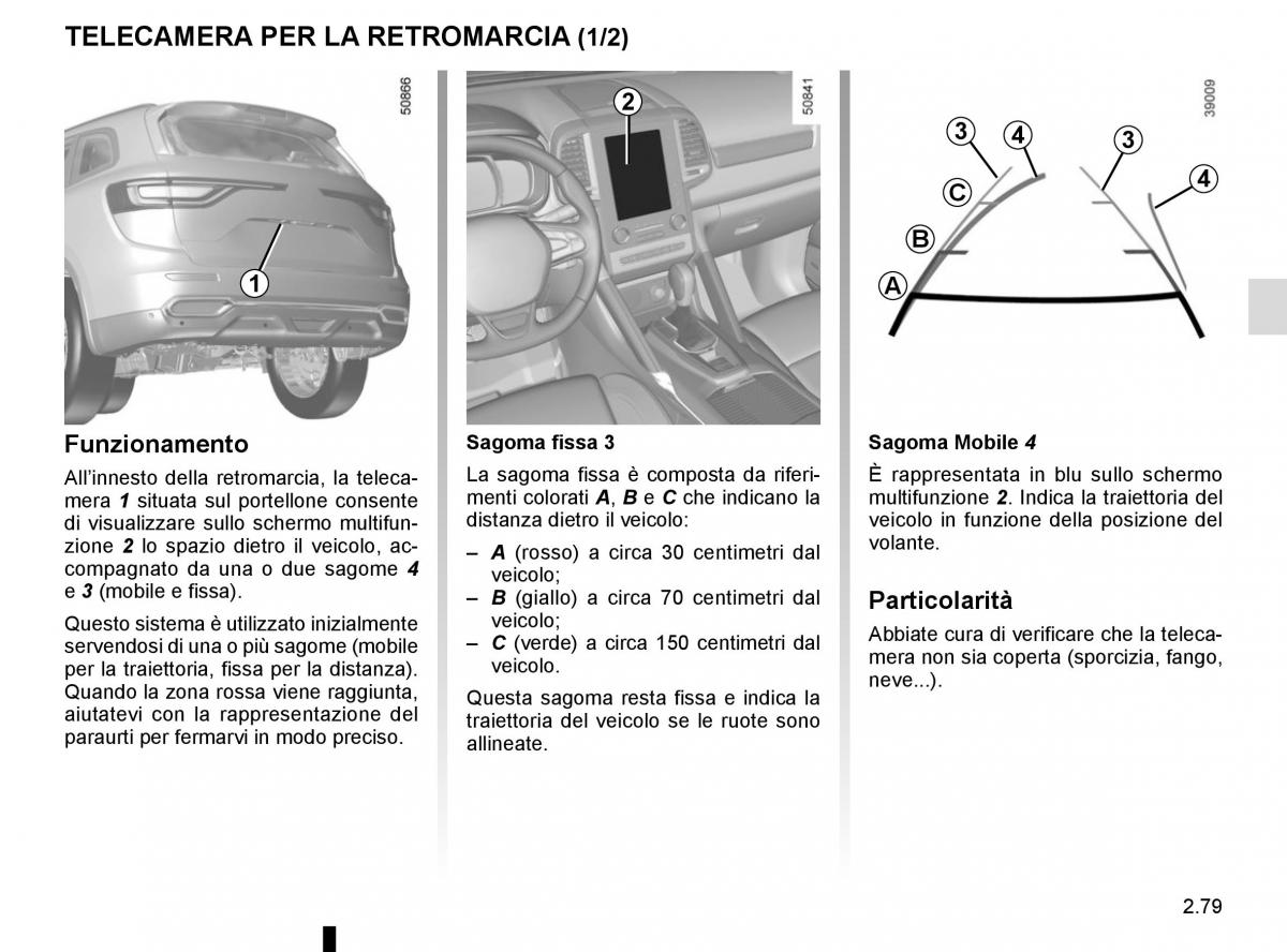 Bedienungsanleitung Renault Koleos II 2 manuale del proprietario / page 183