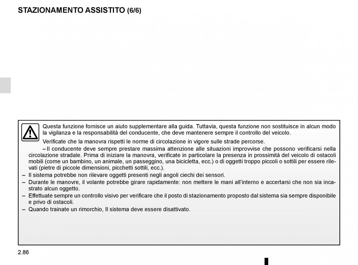 Bedienungsanleitung Renault Koleos II 2 manuale del proprietario / page 190