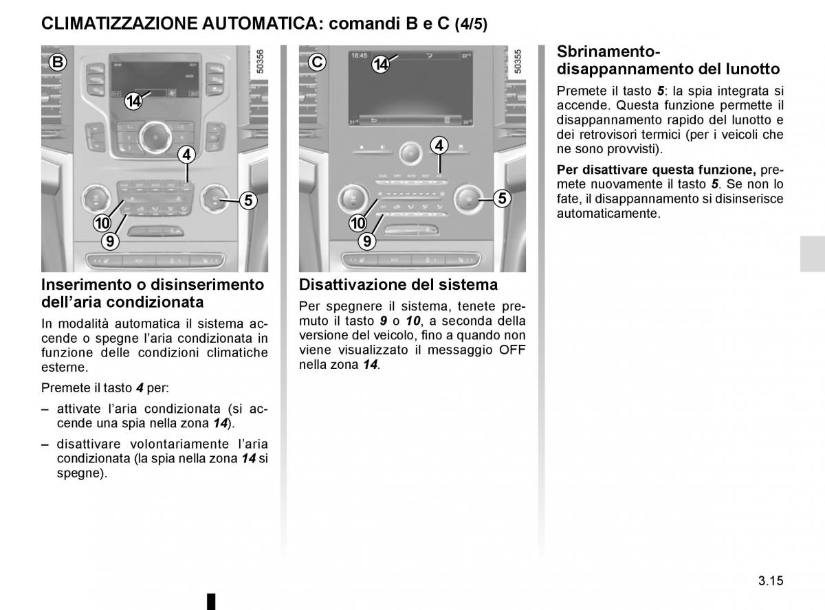 Bedienungsanleitung Renault Koleos II 2 manuale del proprietario / page 209