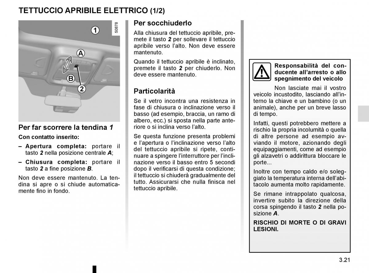 Bedienungsanleitung Renault Koleos II 2 manuale del proprietario / page 215