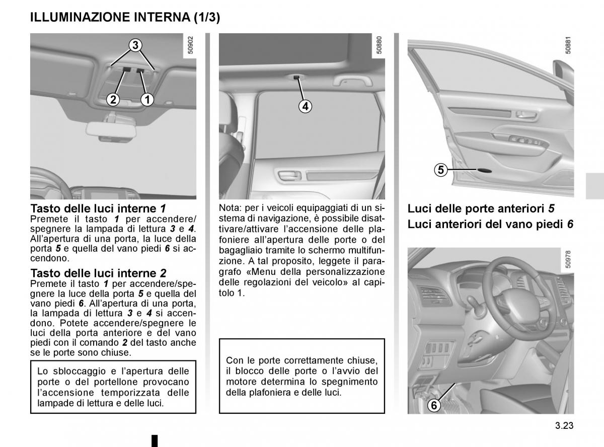 Renault Koleos II 2 manuale del proprietario / page 217