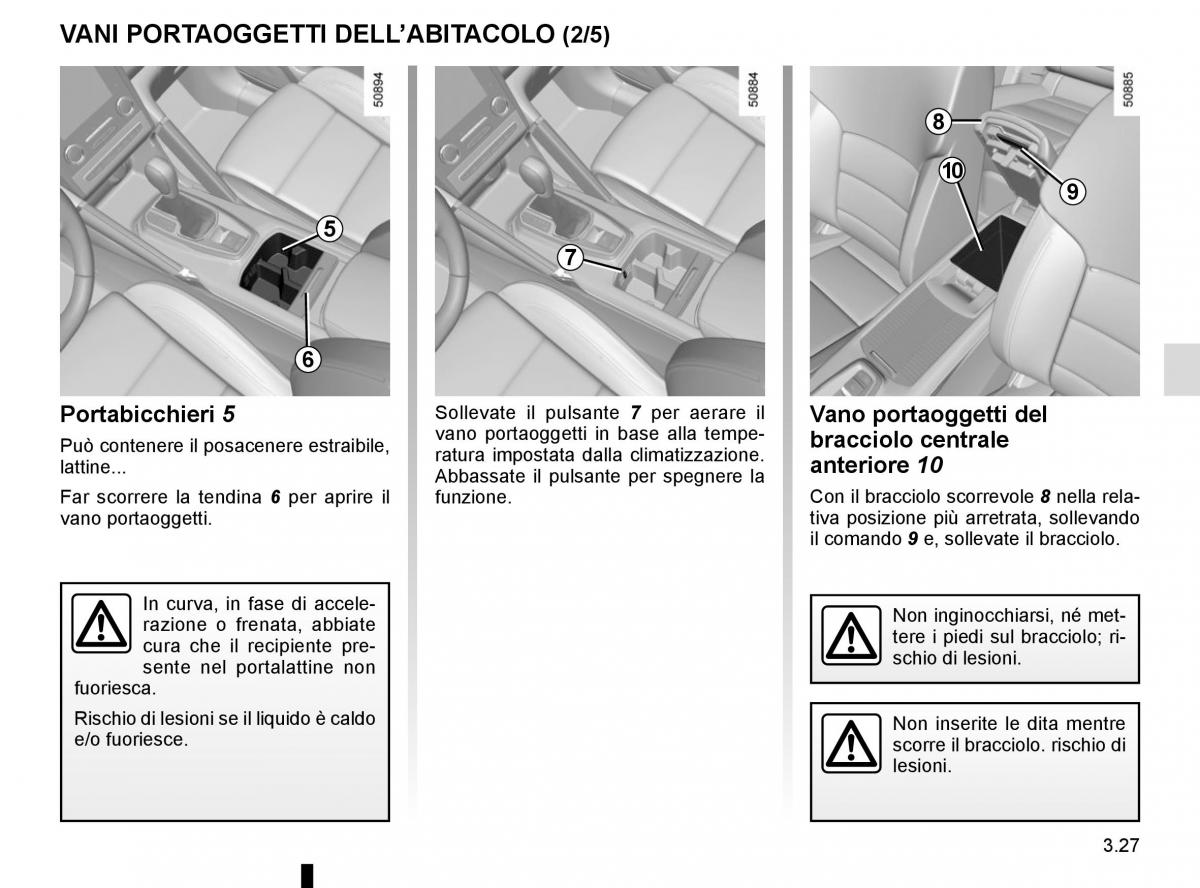 Bedienungsanleitung Renault Koleos II 2 manuale del proprietario / page 221