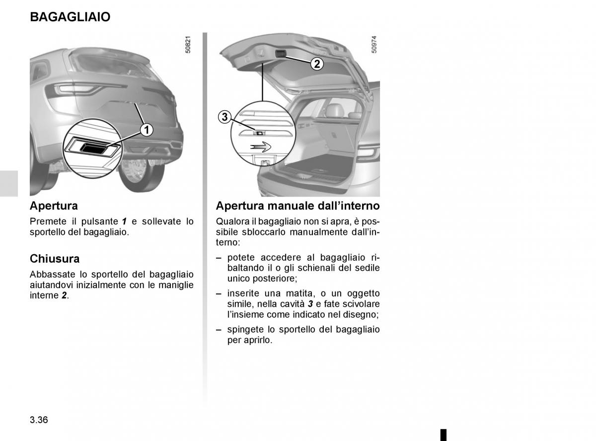 Bedienungsanleitung Renault Koleos II 2 manuale del proprietario / page 230