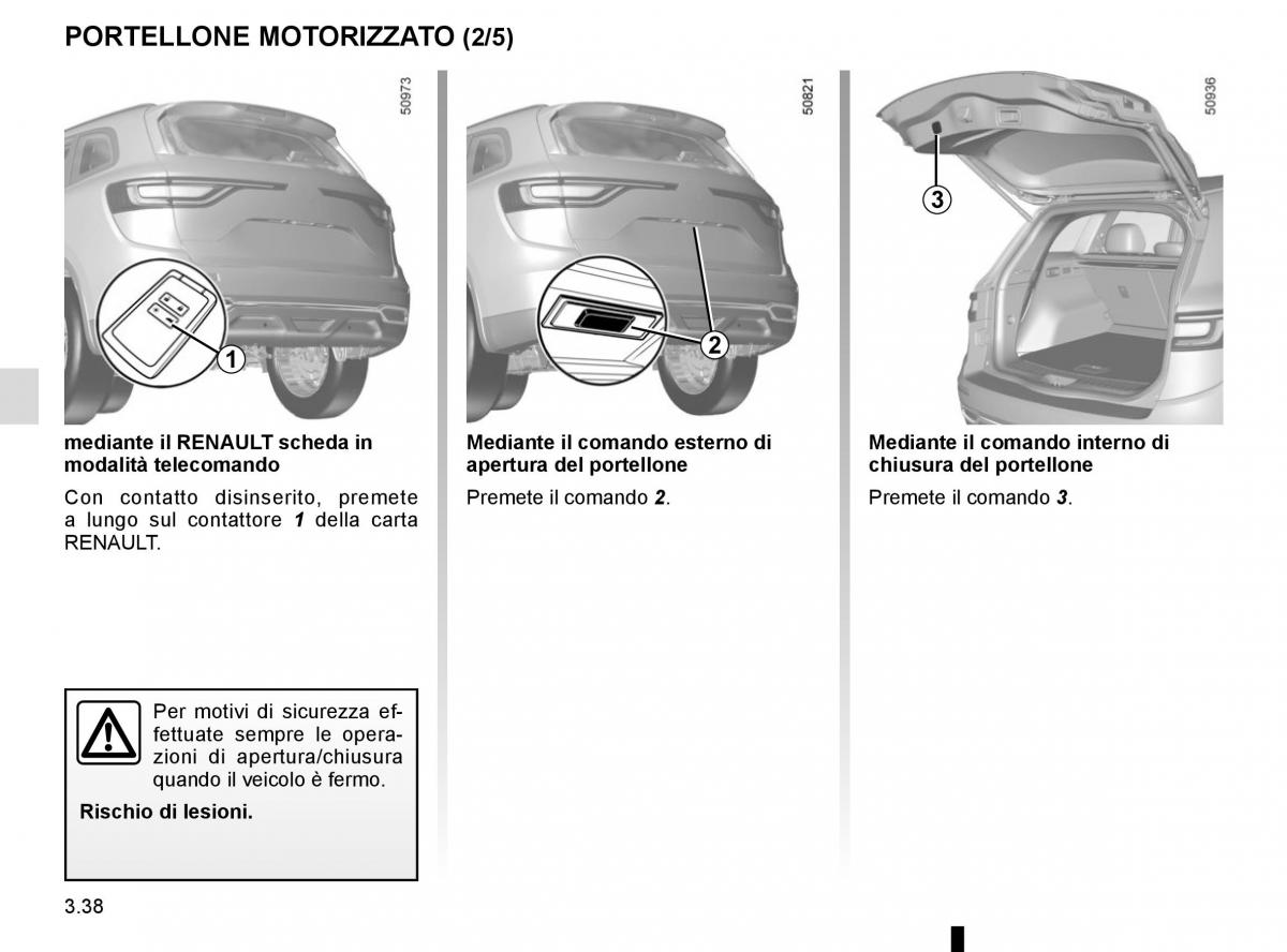 Bedienungsanleitung Renault Koleos II 2 manuale del proprietario / page 232