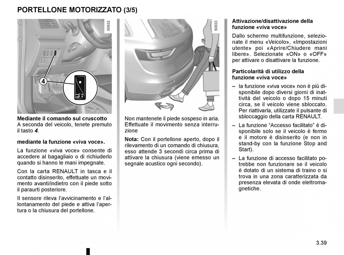 Bedienungsanleitung Renault Koleos II 2 manuale del proprietario / page 233