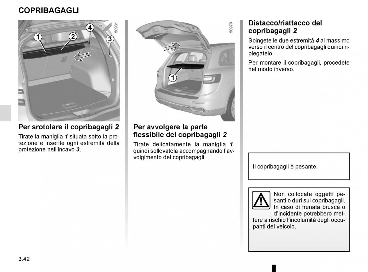 Bedienungsanleitung Renault Koleos II 2 manuale del proprietario / page 236