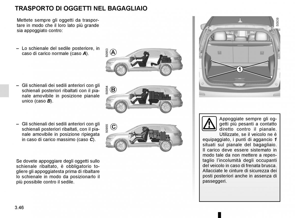 Renault Koleos II 2 manuale del proprietario / page 240