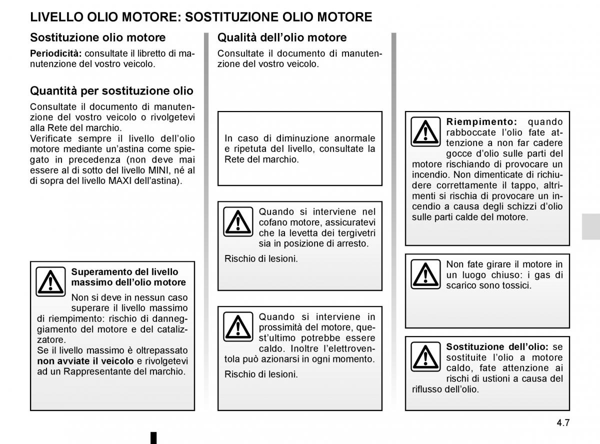 Bedienungsanleitung Renault Koleos II 2 manuale del proprietario / page 251