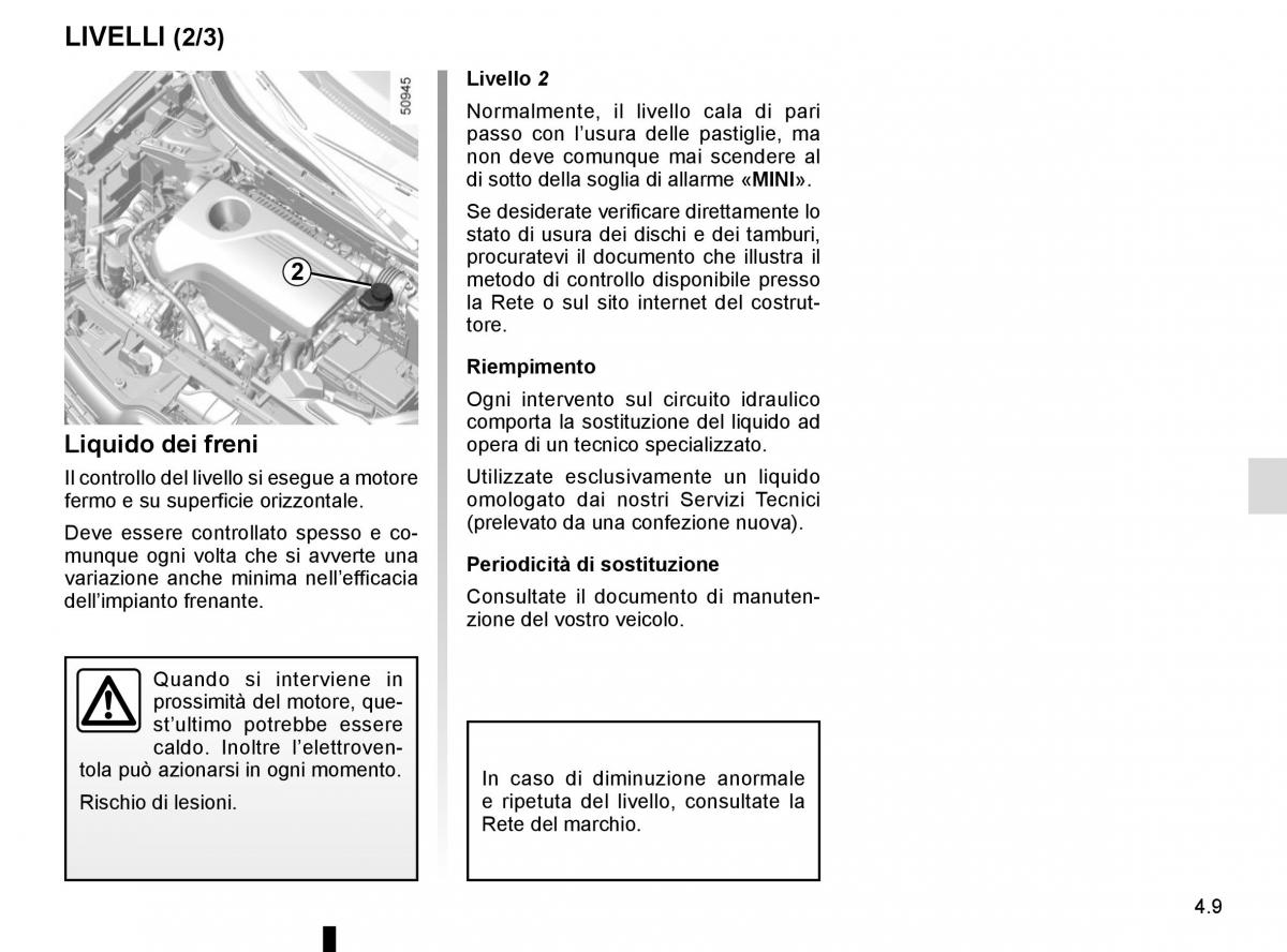 Bedienungsanleitung Renault Koleos II 2 manuale del proprietario / page 253