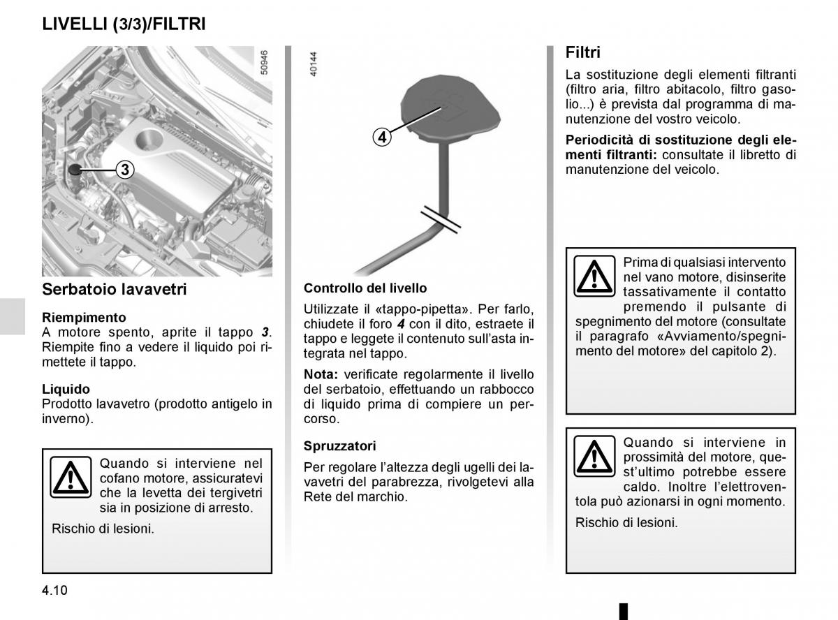 Bedienungsanleitung Renault Koleos II 2 manuale del proprietario / page 254