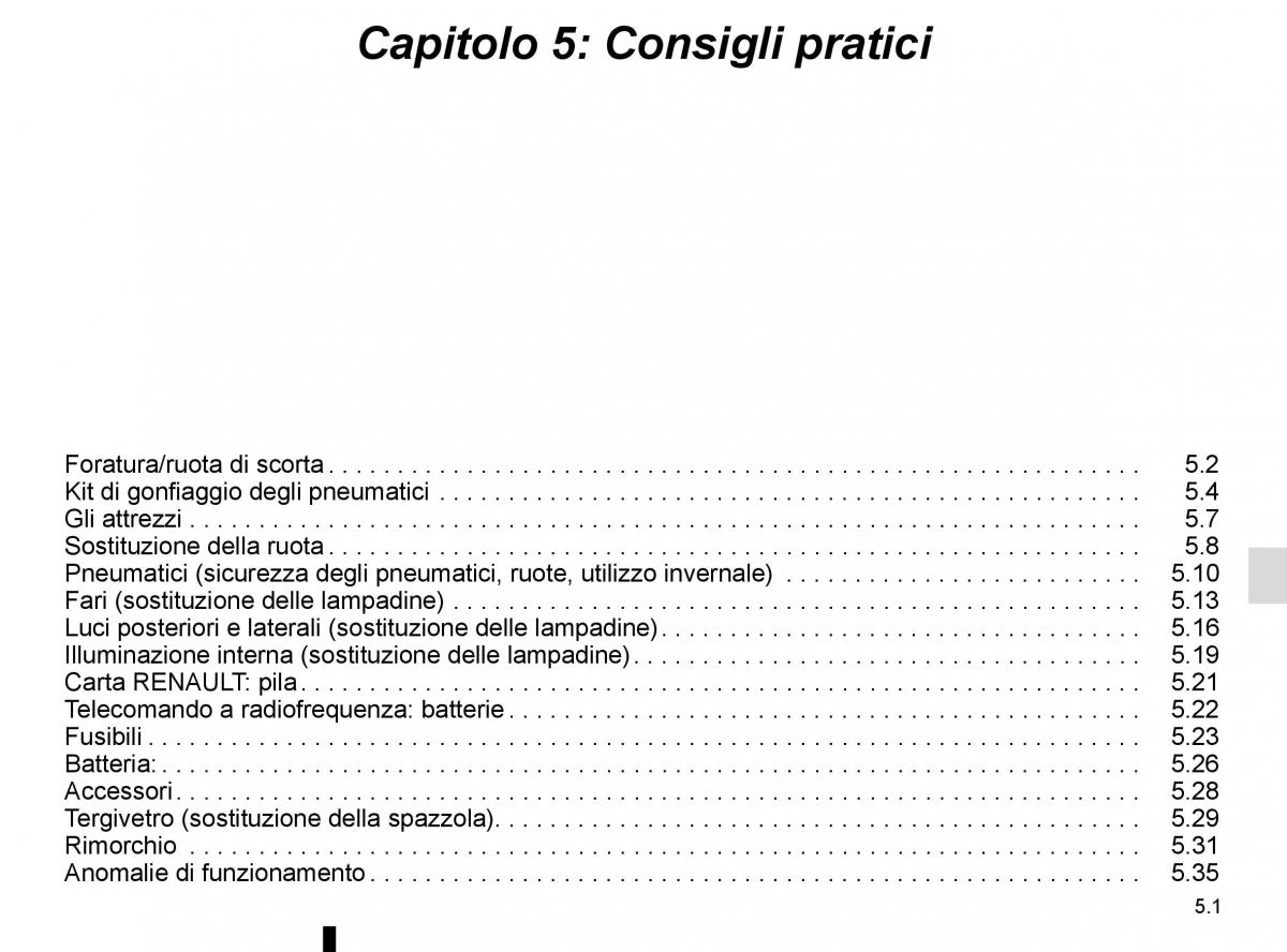 Bedienungsanleitung Renault Koleos II 2 manuale del proprietario / page 263