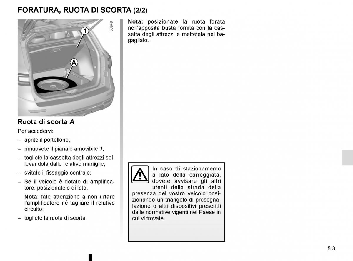 Bedienungsanleitung Renault Koleos II 2 manuale del proprietario / page 265