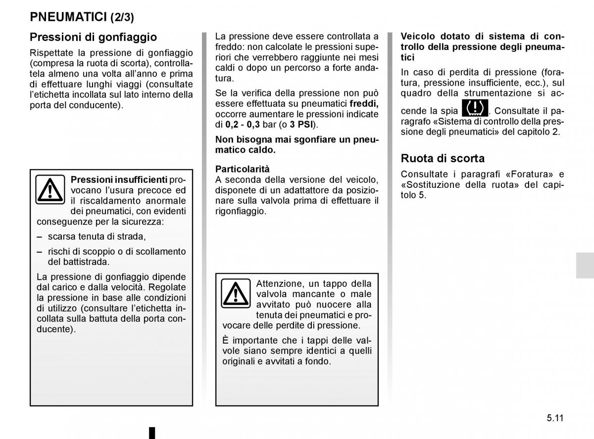 Bedienungsanleitung Renault Koleos II 2 manuale del proprietario / page 273