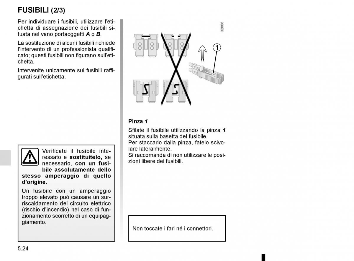 Bedienungsanleitung Renault Koleos II 2 manuale del proprietario / page 286