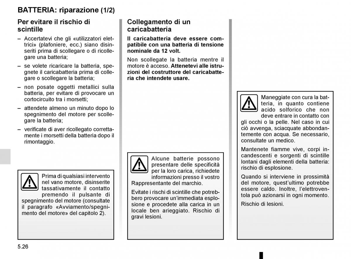 Bedienungsanleitung Renault Koleos II 2 manuale del proprietario / page 288