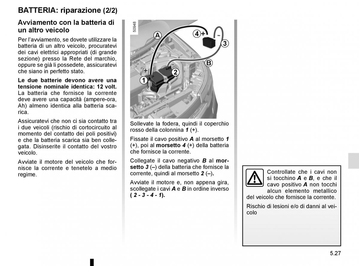 Bedienungsanleitung Renault Koleos II 2 manuale del proprietario / page 289