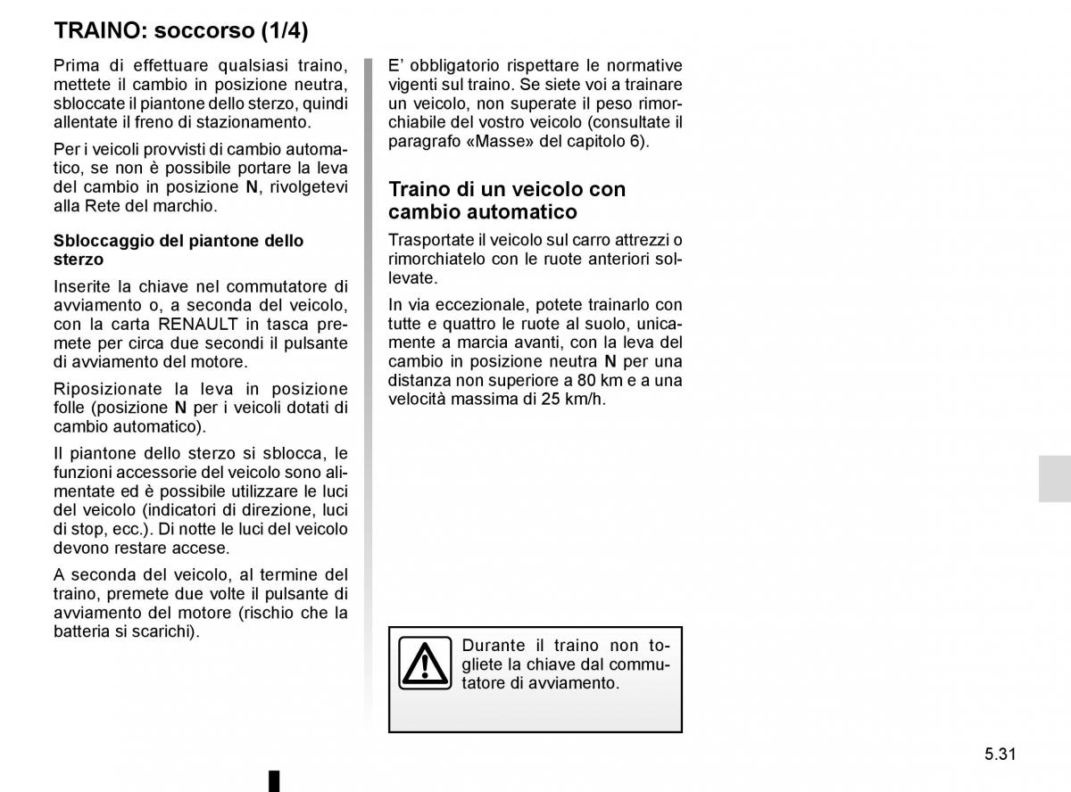 Bedienungsanleitung Renault Koleos II 2 manuale del proprietario / page 293