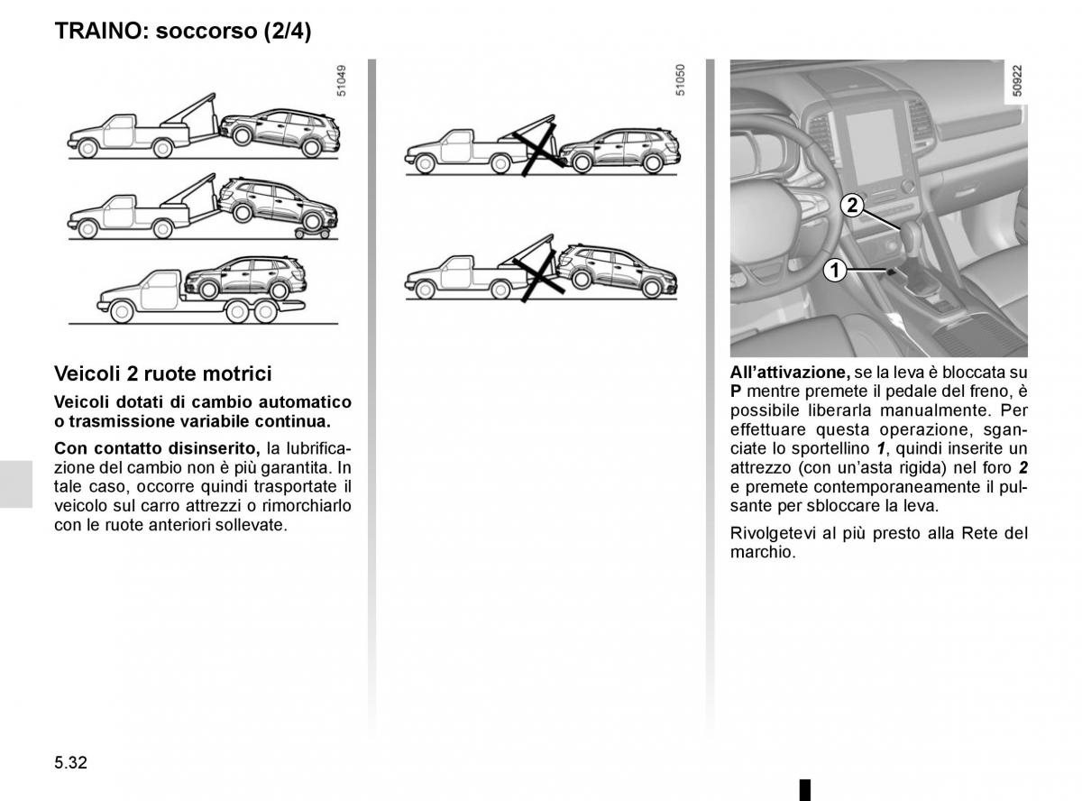 Bedienungsanleitung Renault Koleos II 2 manuale del proprietario / page 294