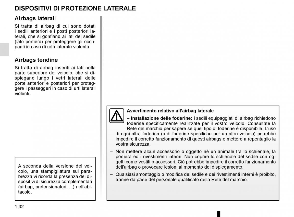 Bedienungsanleitung Renault Koleos II 2 manuale del proprietario / page 38