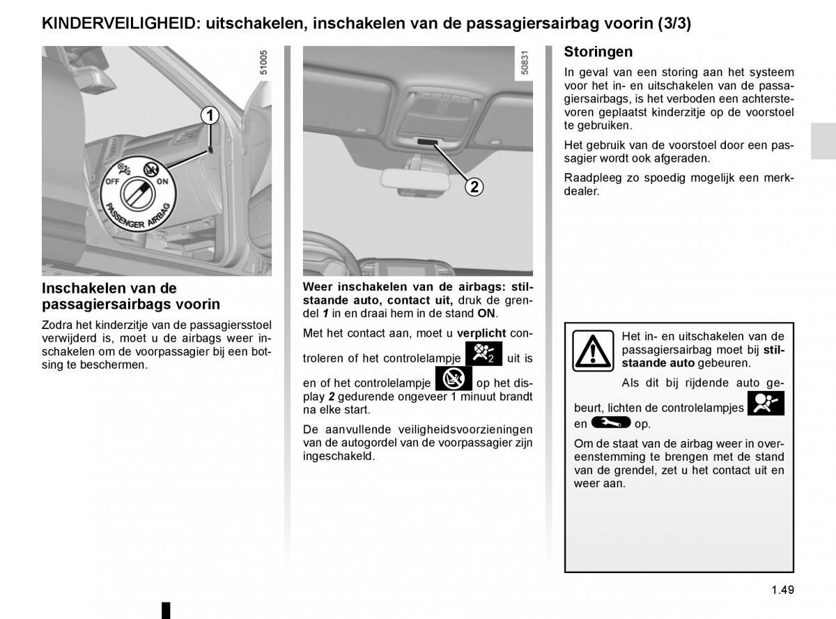 Renault Koleos II 2 handleiding / page 55