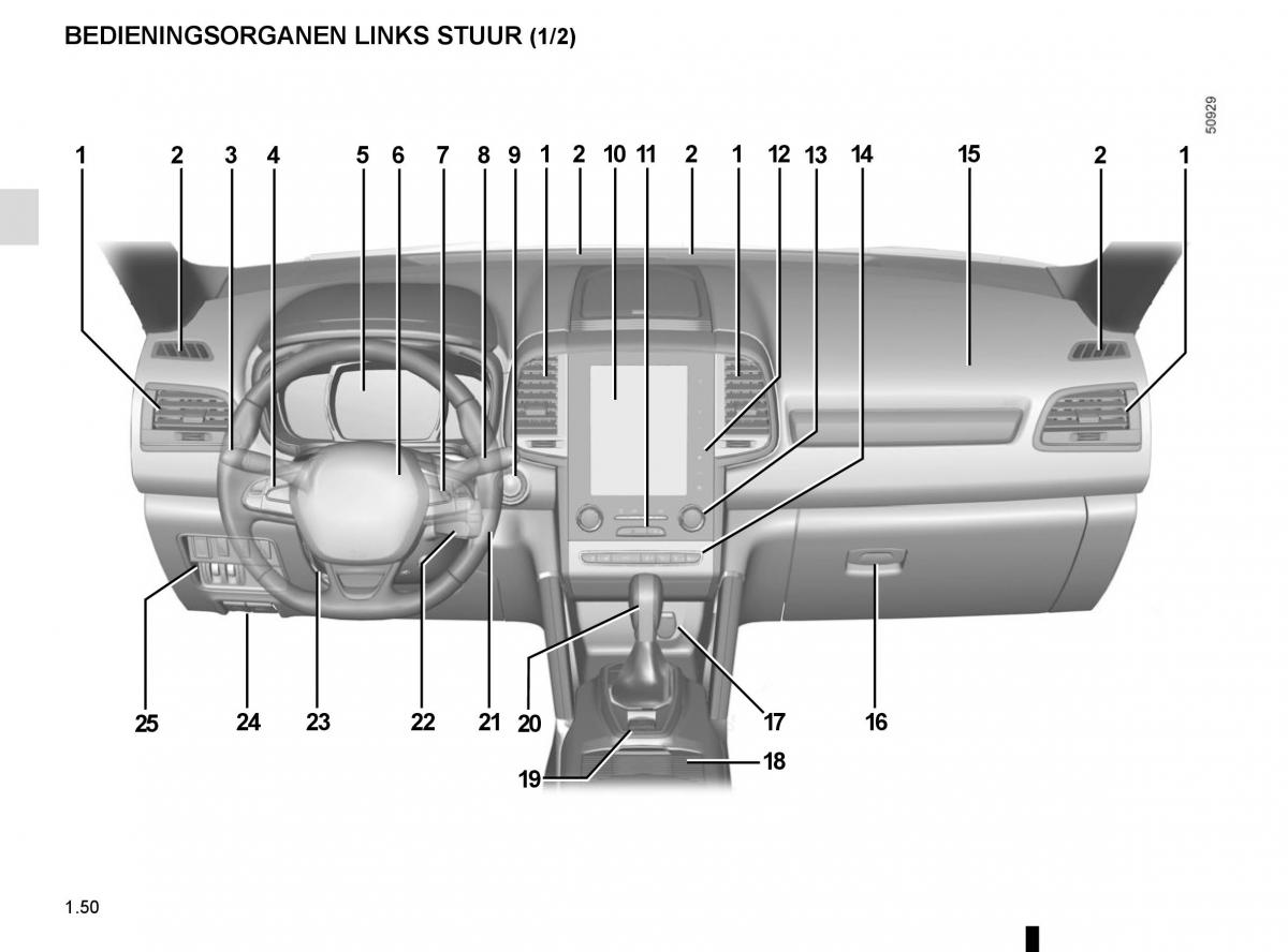 Renault Koleos II 2 handleiding / page 56