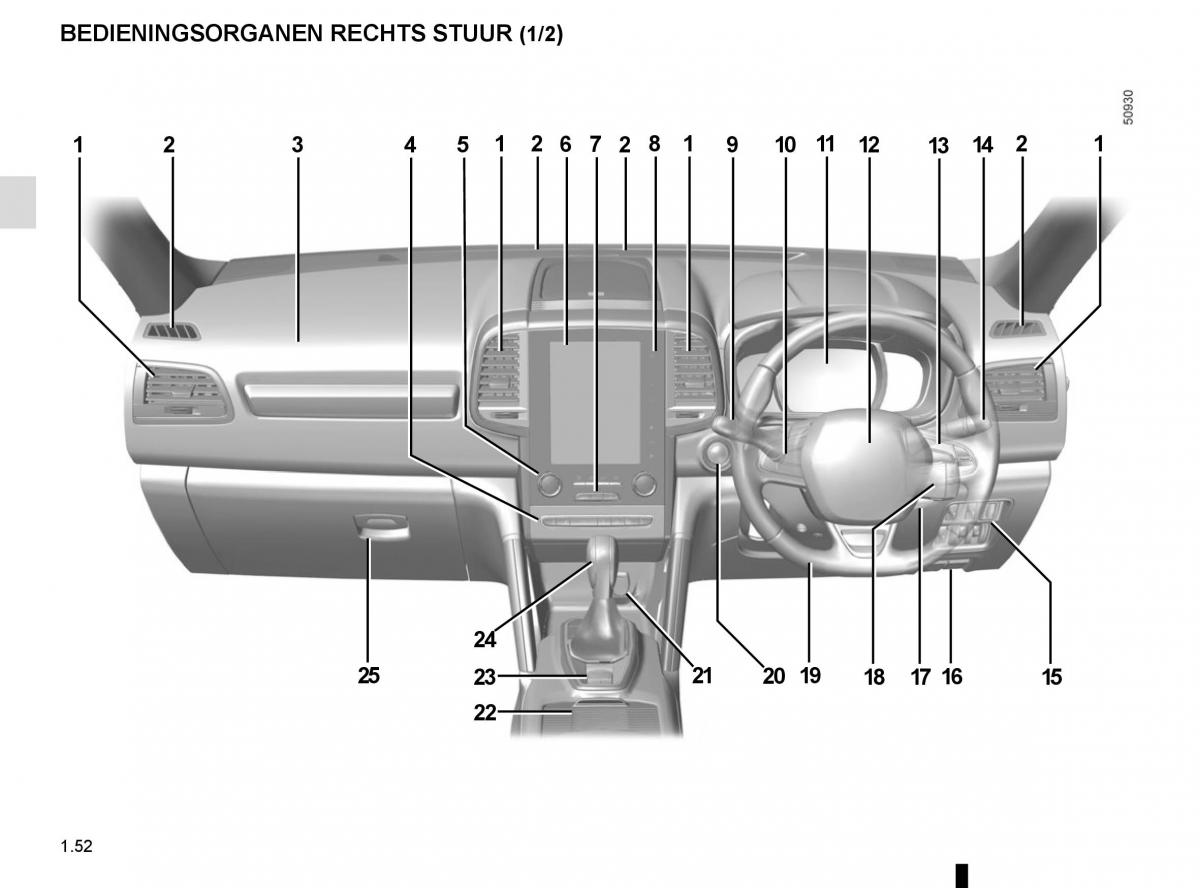 Renault Koleos II 2 handleiding / page 58