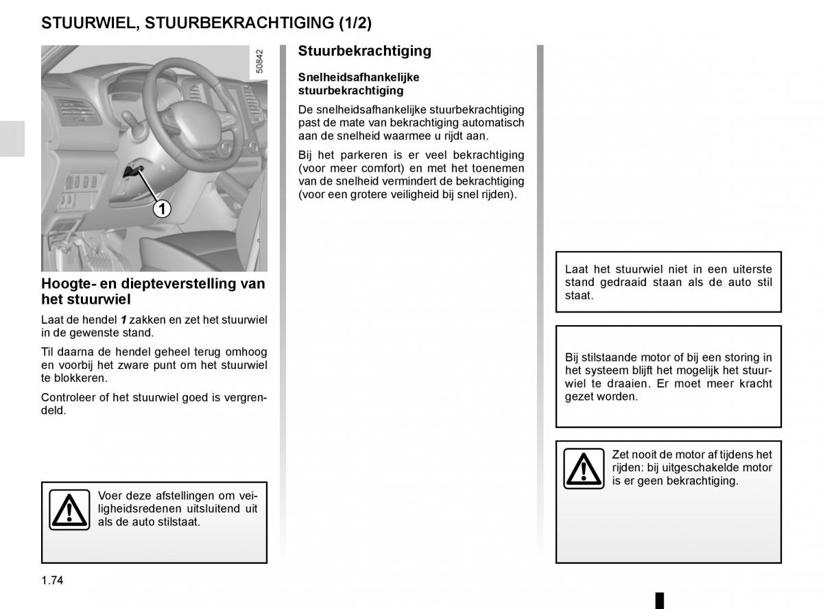 Renault Koleos II 2 handleiding / page 80