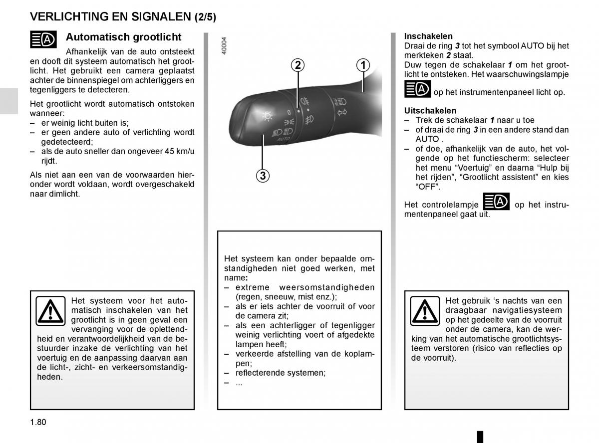 Renault Koleos II 2 handleiding / page 86