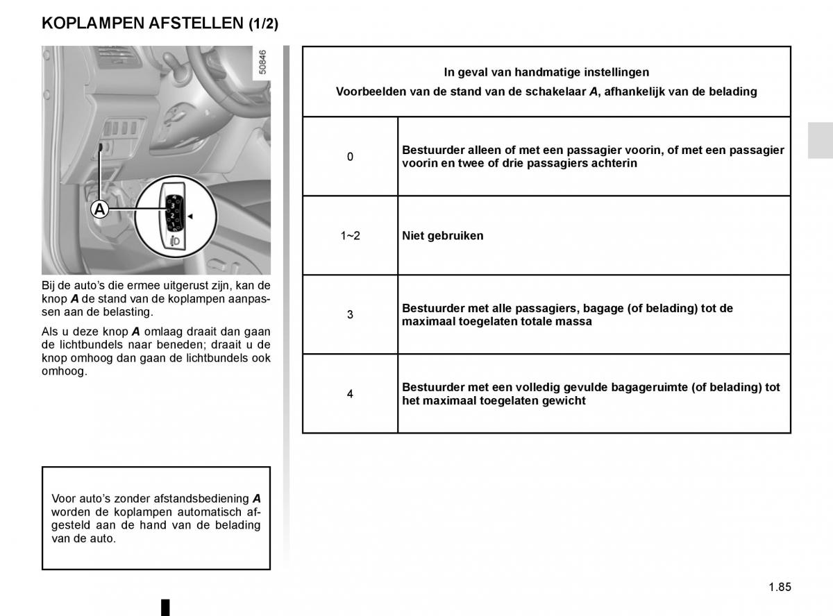 Renault Koleos II 2 handleiding / page 91