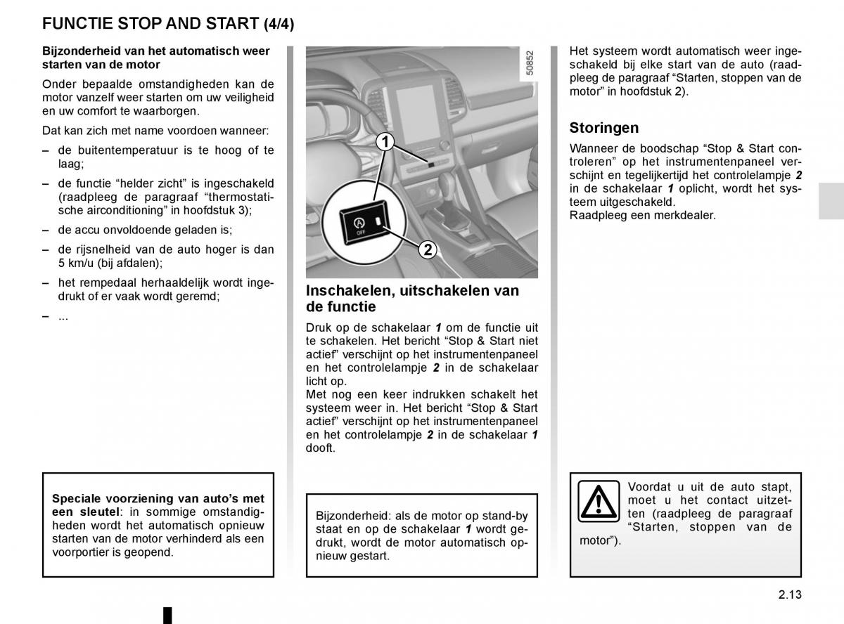 Renault Koleos II 2 handleiding / page 117