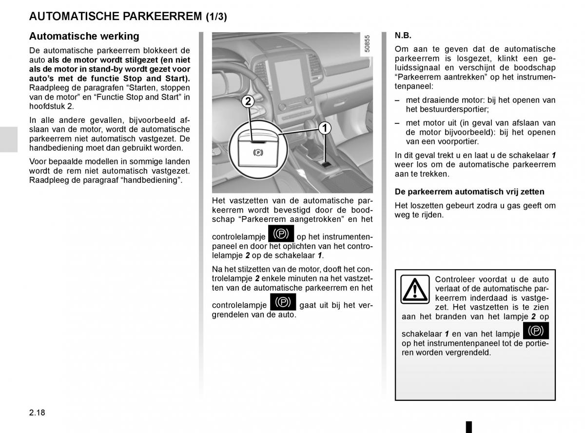 manual Renault Koleos II 2 handleiding / page 122