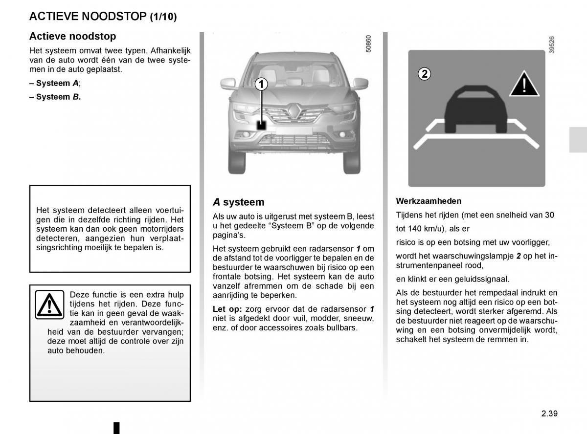 Renault Koleos II 2 handleiding / page 143