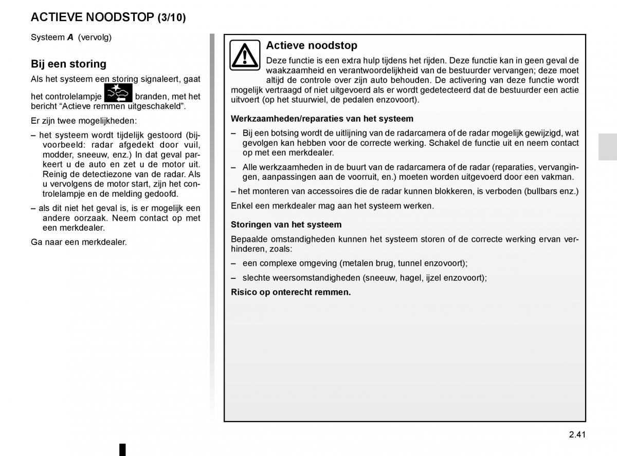 Renault Koleos II 2 handleiding / page 145