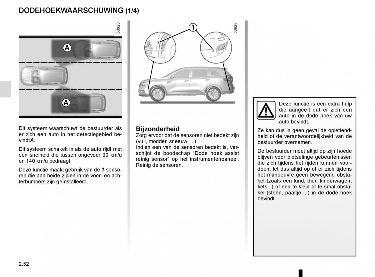 Renault Koleos II 2 handleiding / page 156