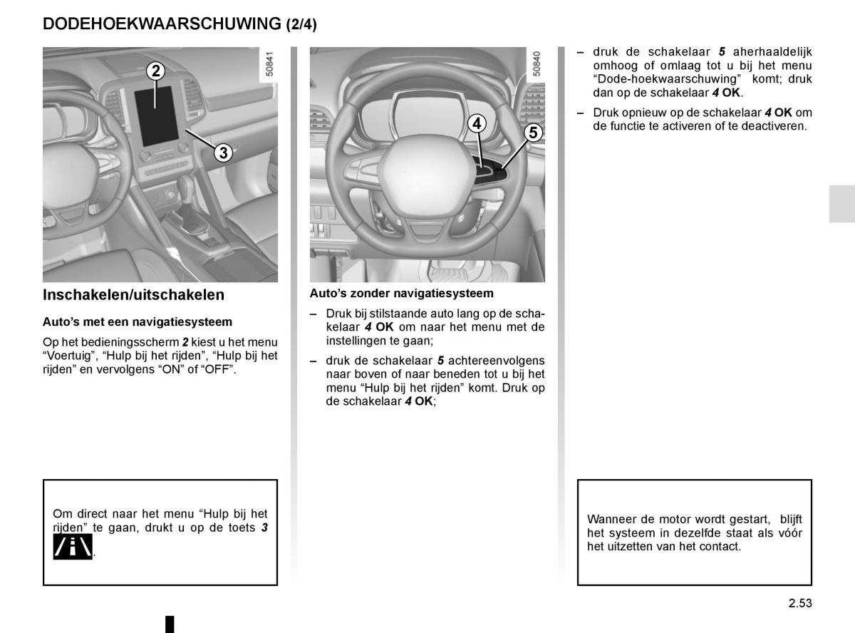 manual Renault Koleos II 2 handleiding / page 157