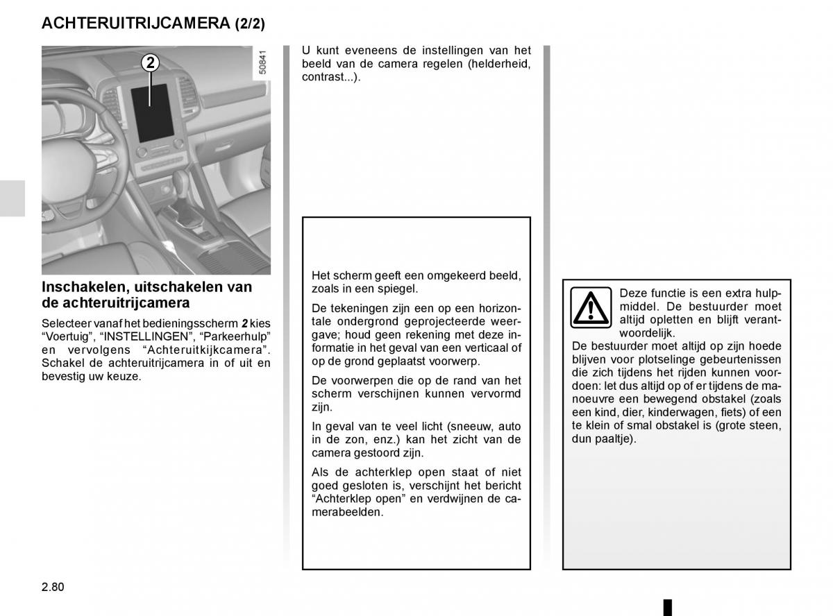 Renault Koleos II 2 handleiding / page 184