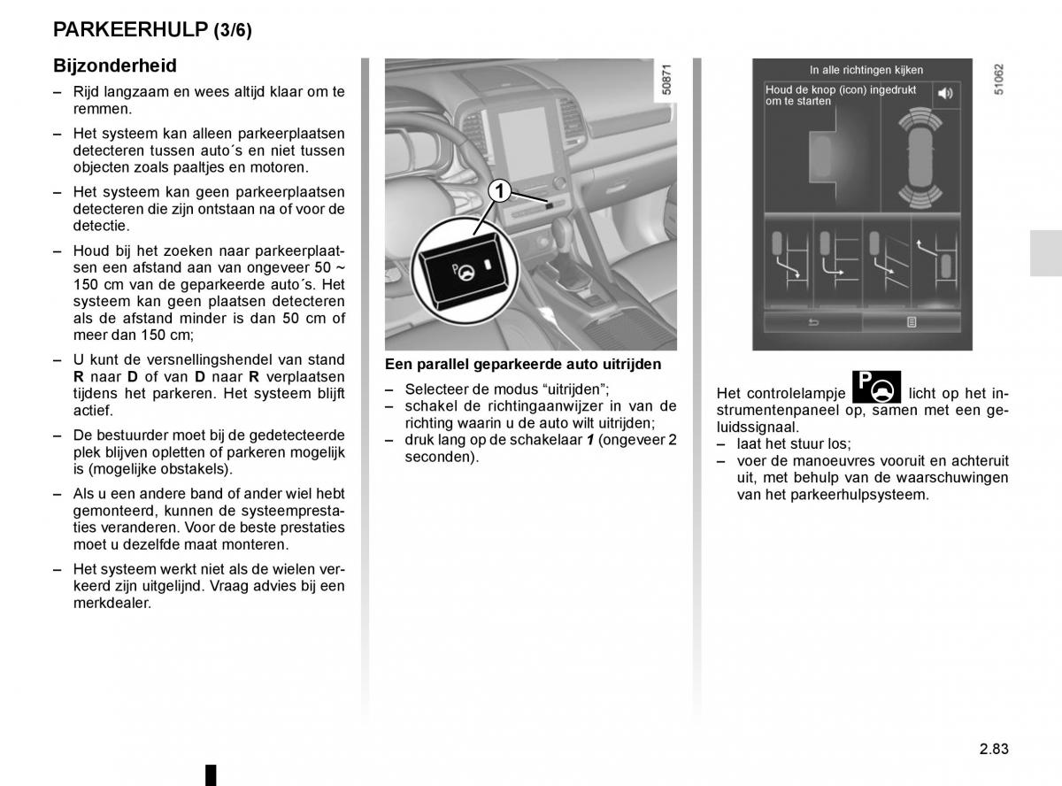 Renault Koleos II 2 handleiding / page 187