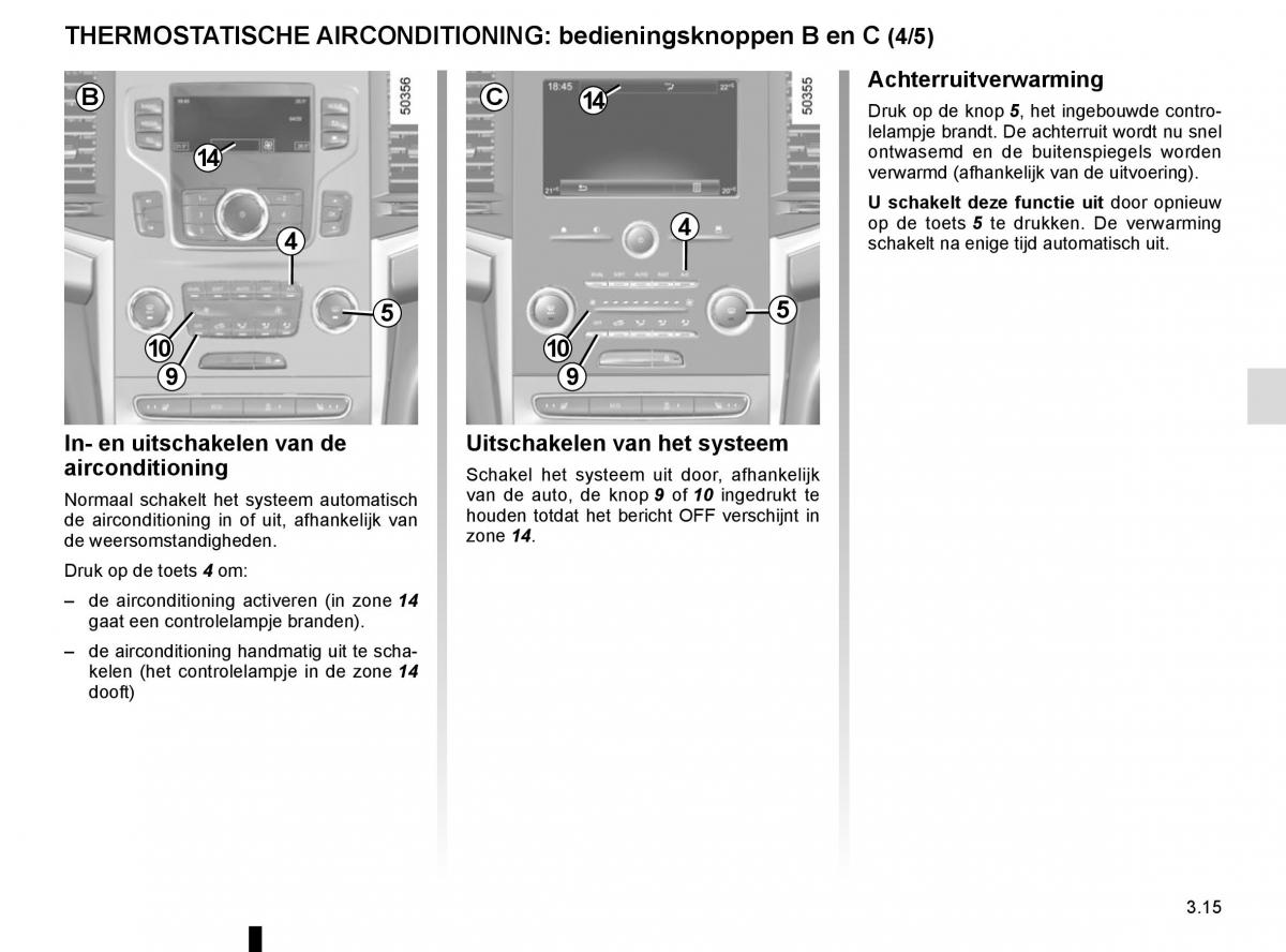 Renault Koleos II 2 handleiding / page 209