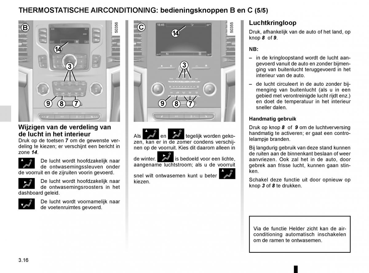 Renault Koleos II 2 handleiding / page 210