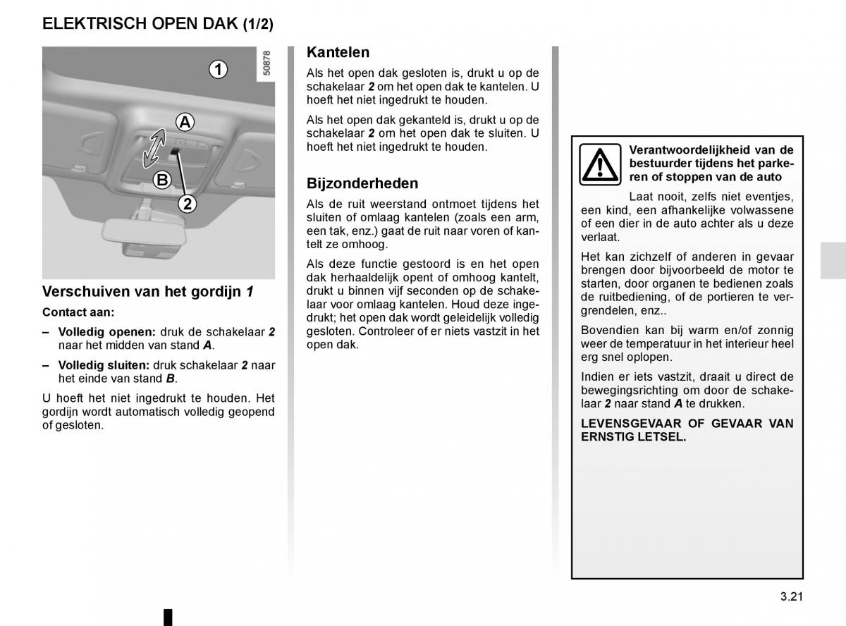 Renault Koleos II 2 handleiding / page 215