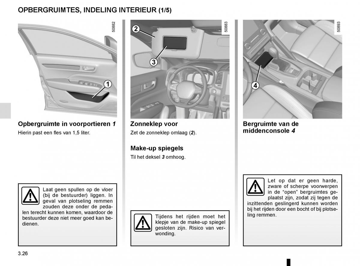 Renault Koleos II 2 handleiding / page 220